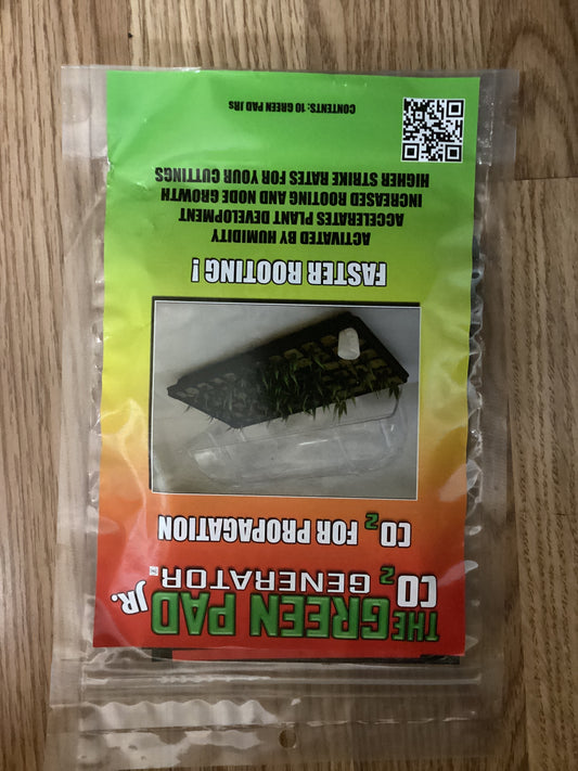 Green Pad Jr CO2 Generator Contains 10 Pads