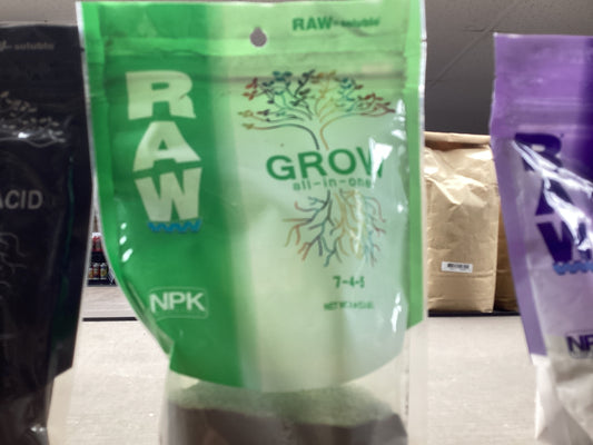 Raw grow 8oz