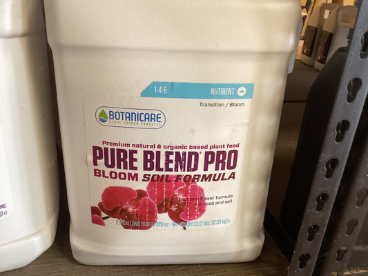 Botanicare pure blend pro bloom soil 2.5 gal