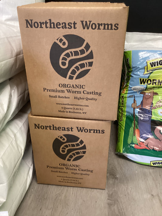 Northeast worm castings