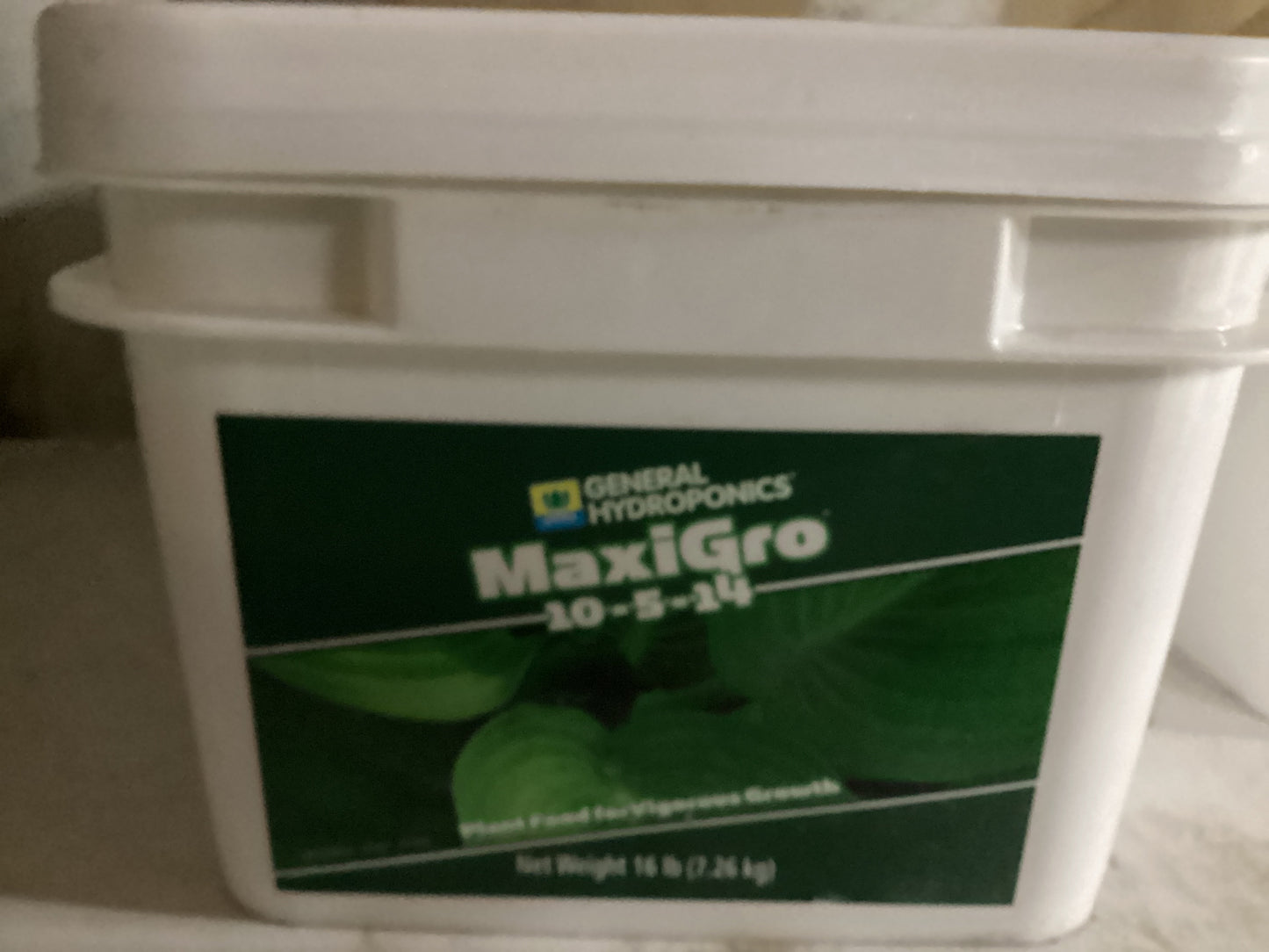 Maxi grow 16lb