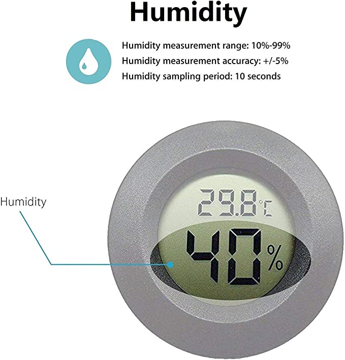 Mini Hydrometer \ Thermometer 5 pack