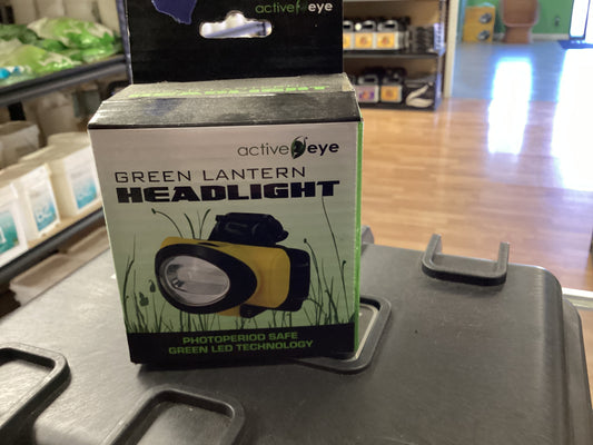 Active eye green lantern headlight