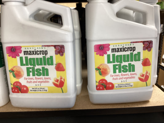 Liquid fish maxi crop