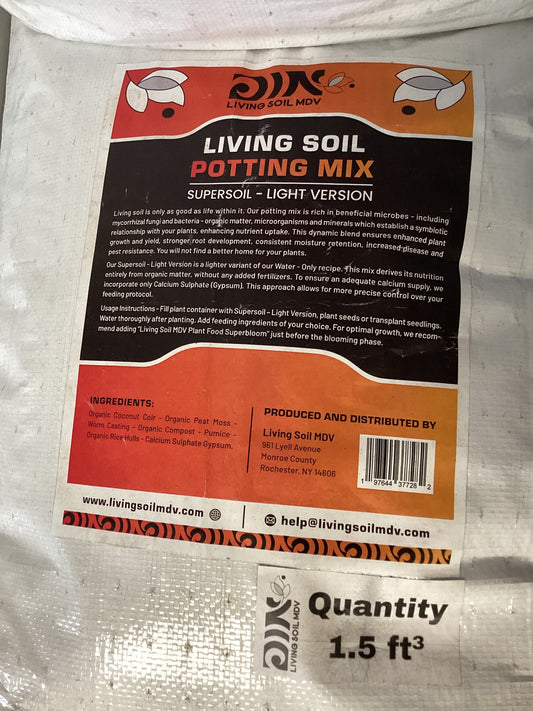 MDV Living Soil Potting Mix Light Version