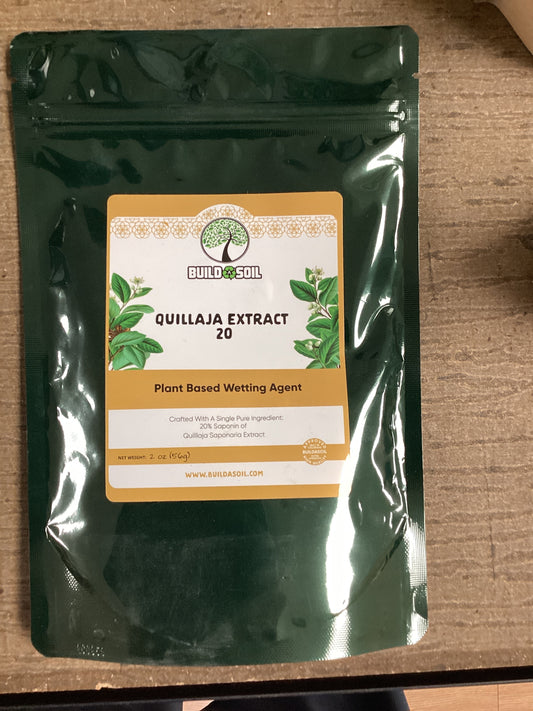 BuildASoil Quillaja Saponaria Extract Powder 20