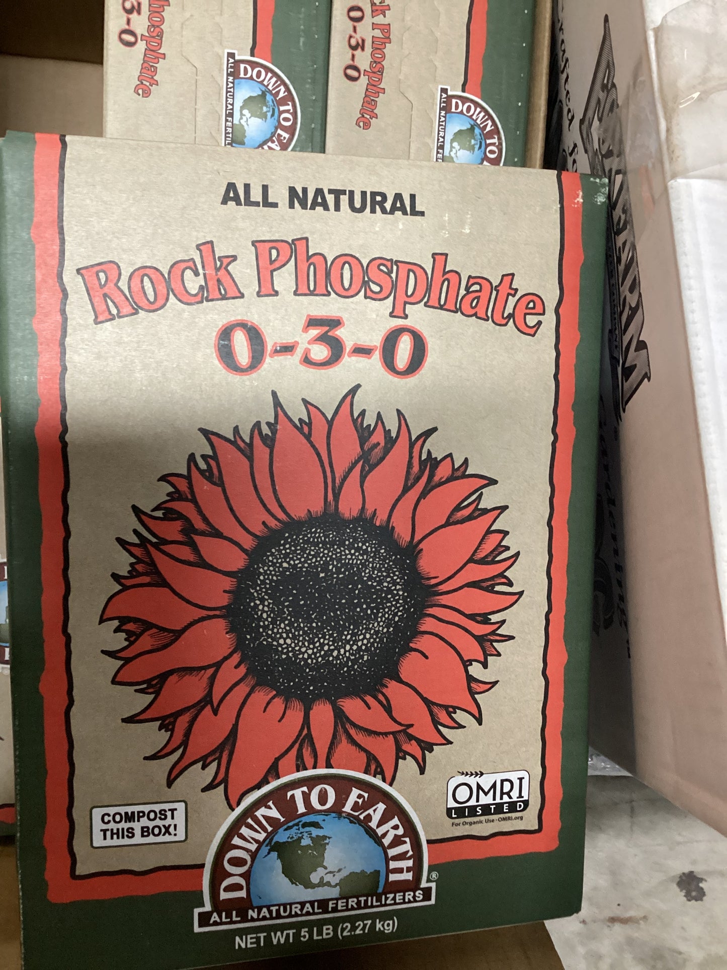 Dte rock phosphate 5lb