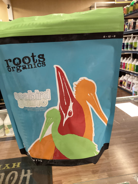 Roots organic seabird guano 3lb