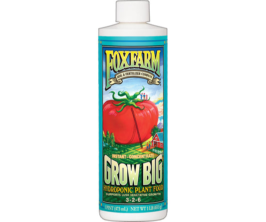 FoxFarm Grow Big® Hydro Liquid Concentate, 1 pt