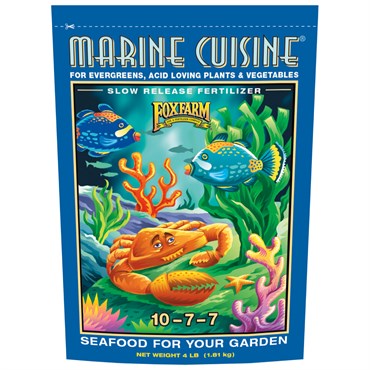 FoxFarm® Marine Cuisine® Slow-Release Fertilizer 10-7-7 - 4lb - Bag