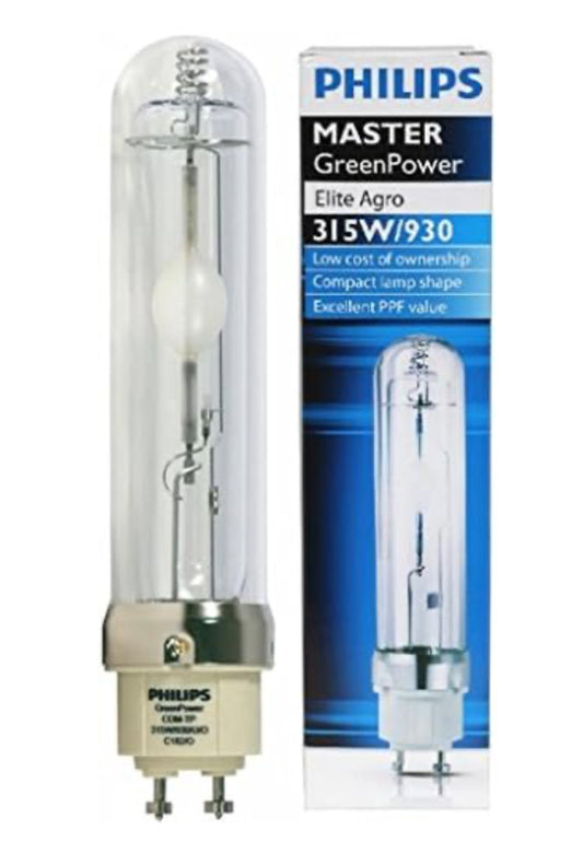 Philips Master 3100K GreenPower Elite Agro CMH Lamp, 315 Watt, T-12