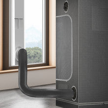 AC Infinity WINDOW DUCT KIT, ADJUSTABLE VENT PORT FOR INLINE FANS