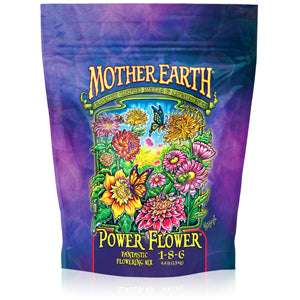 Mother Earth Power Flower Fantastic Flowering Mix, Fertilizer for Flowers and Vegetable-Bearing Plants, 4.4 lbs