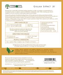 BuildASoil Quillaja Saponaria Extract Powder 20%