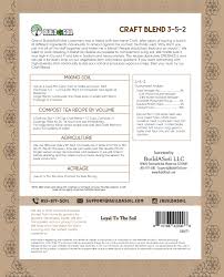 BuildASoil Craft Blend - Nutrient Pack 3 lb