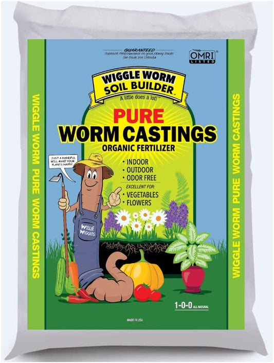 Wiggle worms Pure worm castings 15lb