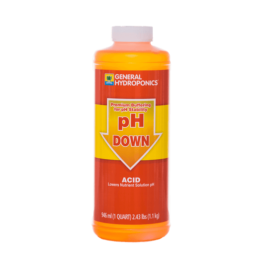 General Hydroponics Ph Down 1 qt