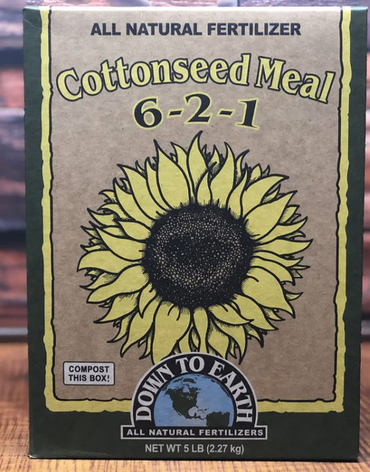 Down To Earth Cottonseed Meal 5lb
