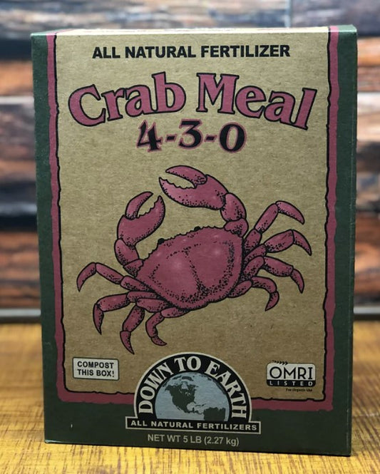 Down To Earth Crab meal 4#
