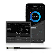 AC INFINITY CONTROLLER 69 PRO, INDEPENDENT PROGRAMS FOR FOUR DEVICES, DYNAMIC VPD, TEMPERATURE, HUMIDITY, SCHEDULING, CYCLES, LEVELS CONTROL, DATA APP, BLUETOOTH + WIFI