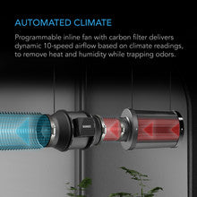 AC INFINITY ADVANCE GROW TENT SYSTEM 4X4, 4-PLANT KIT, WIFI-INTEGRATED CONTROLS TO AUTOMATE VENTILATION, CIRCULATION, FULL SPECTRUM LED GROW LIGHT