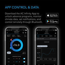AC INFINITY CONTROLLER 69 PRO, INDEPENDENT PROGRAMS FOR FOUR DEVICES, DYNAMIC VPD, TEMPERATURE, HUMIDITY, SCHEDULING, CYCLES, LEVELS CONTROL, DATA APP, BLUETOOTH + WIFI